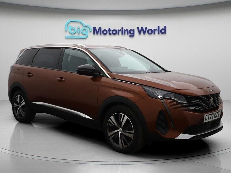 Bronze Used 2022 Peugeot 5008 Allure MPV | £19,700 (Good price) - Image 1/4