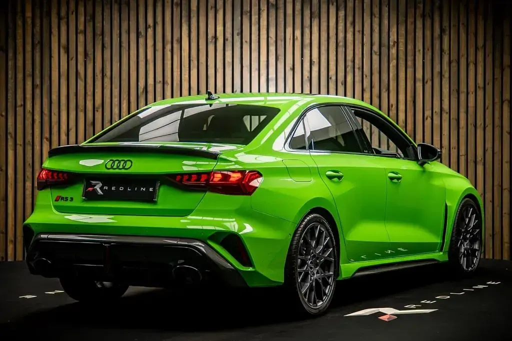 Used Audi RS3 Advanced 400 HP (294 kW) 2025 Green Sedan