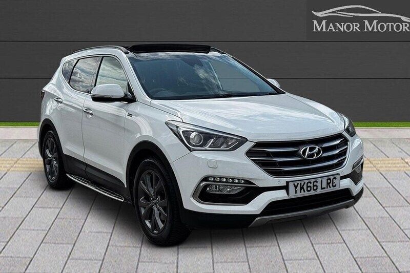 White Used 2017 Hyundai Santa Fe Edition SUV | £13,700 (Fair price) - Image 1/1