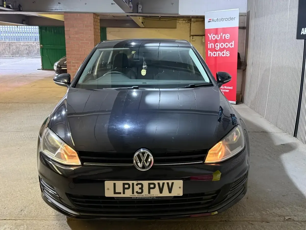 Used VW Golf VII S 105 HP (77 kW) 2013 Black Hatchback