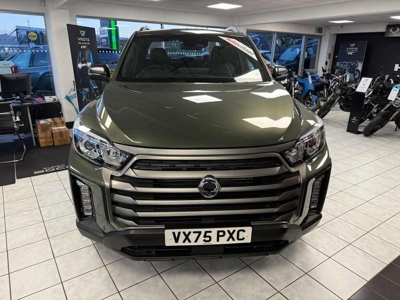 New Ssangyong (KGM) Musso 202 HP (148 kW) 2025 Amazon green metallic Pickup