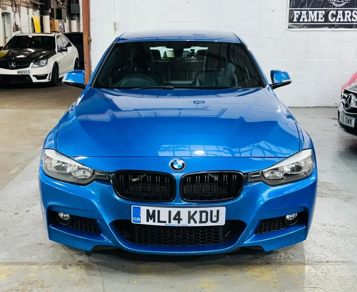 Used BMW 318 M Sport 2014 Blue Sedan