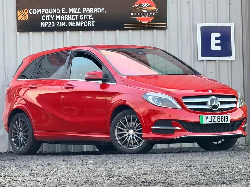 Red Used 2016 Mercedes B250e Premium MPV | £7,500 - Image 1/4