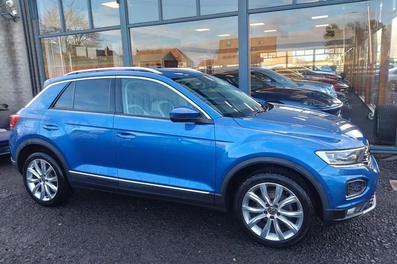 Blue Used 2021 VW T-Roc SEL SUV | £17,495 (Good price) - Image 1/1