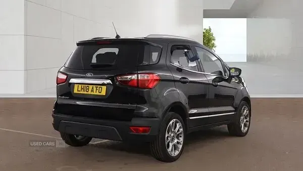 Used Ford Ecosport Titanium 100 HP (73 kW) 2018 Black SUV