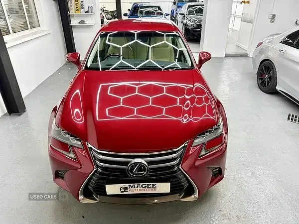 Used Lexus GS300h 2017 Red Sedan
