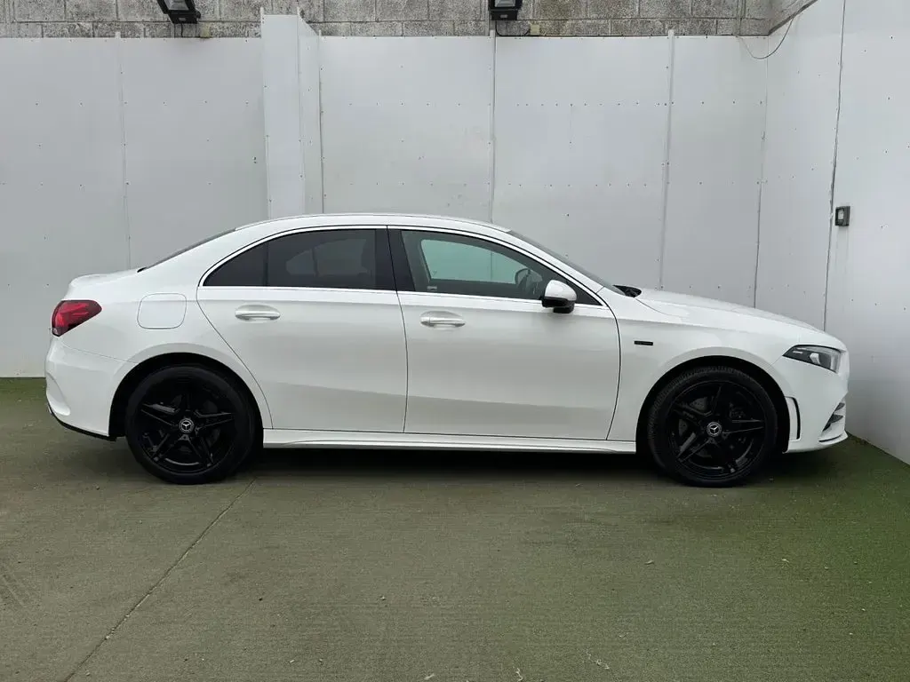 Used Mercedes A250 AMG line 2021 White Sedan