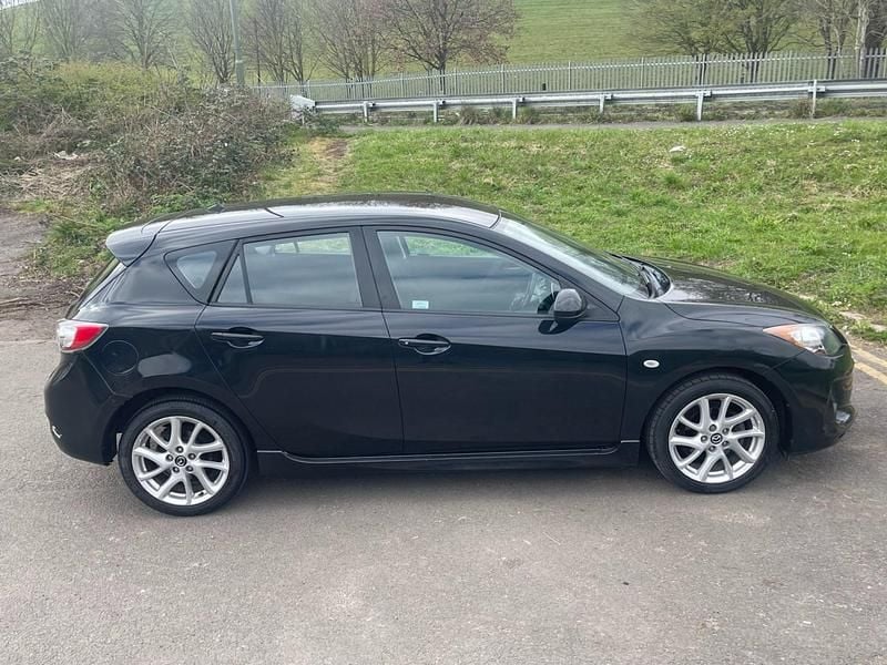 Black Used 2013 Mazda 3 Hatchback | £2,475 (Good price) - Image 1/4