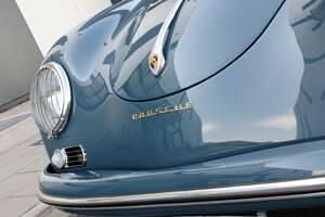 Used Porsche 356 A 60 HP (44 kW) 1957 Blue Cabriolet