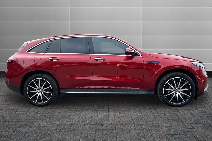 Used Mercedes EQC400 AMG line 300 kW (408 HP) 2023 Red SUV