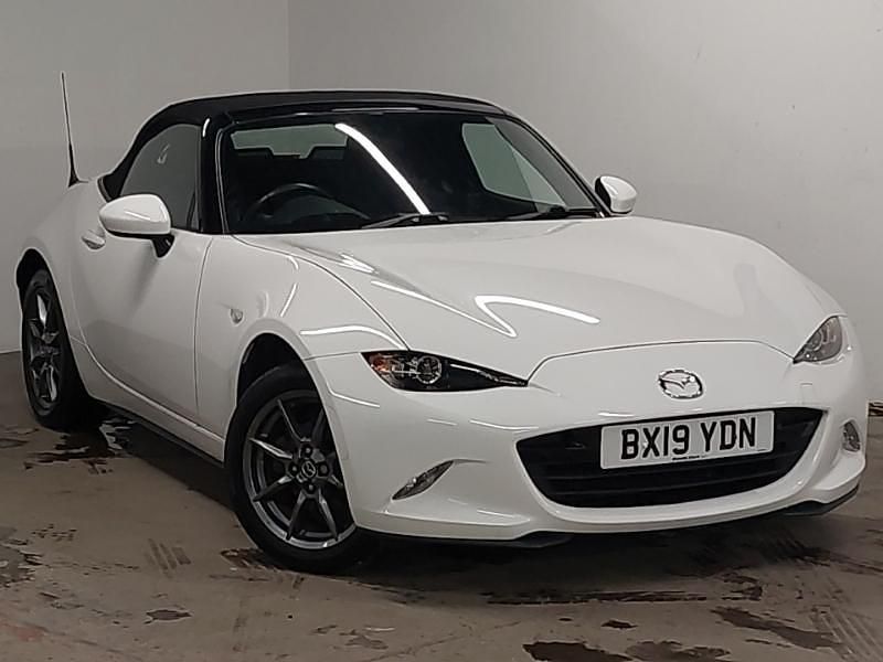 White Used 2019 Mazda MX5 Cabriolet | £14,198 (Fair price) - Image 1/4