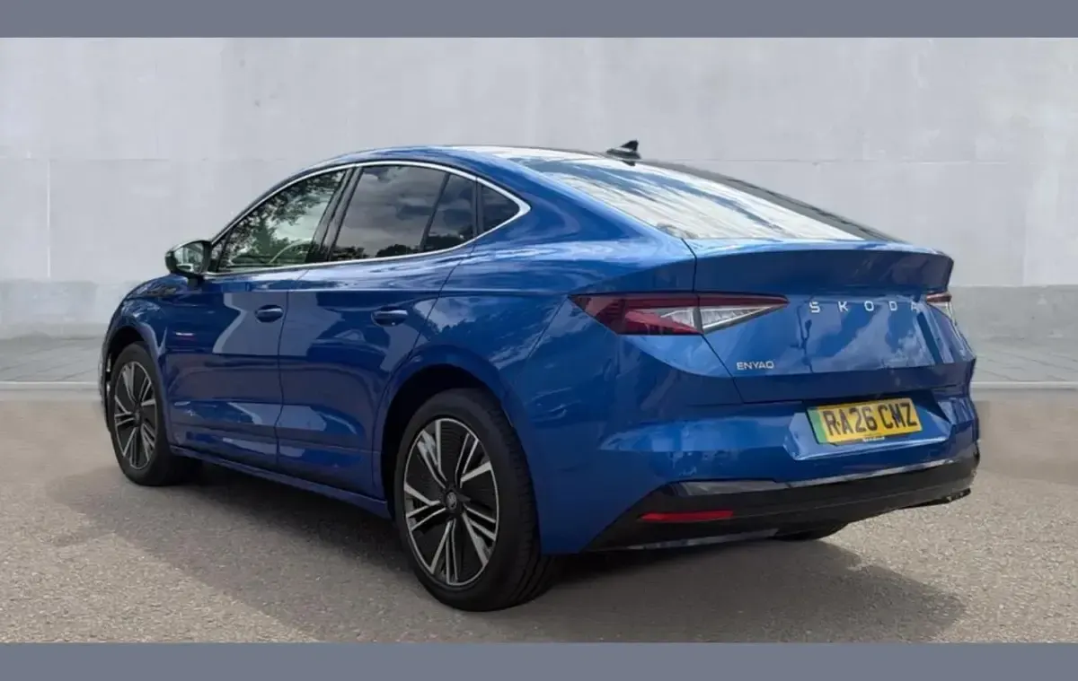 New Skoda Enyaq iV 210 kW (286 HP) 2026 Race blue SUV