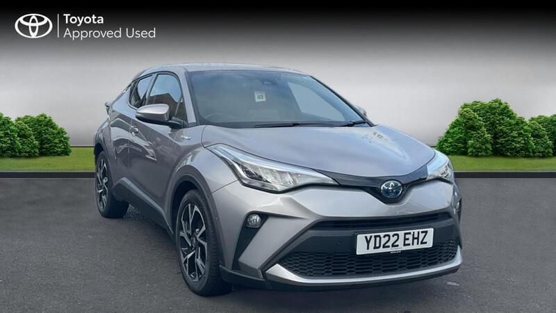 Silver Used 2022 Toyota C-HR Design SUV | £18,997 (Fair price) - Image 1/4