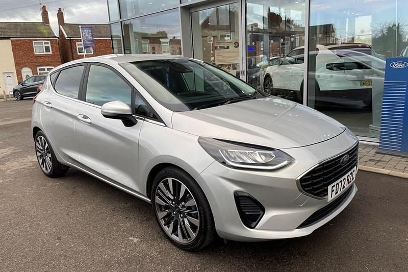 Used Ford Fiesta Titanium X 125 HP (91 kW) 2023 Silver Hatchback