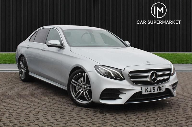 Used Mercedes E200 AMG line 184 HP (135 kW) 2019 Silver Sedan