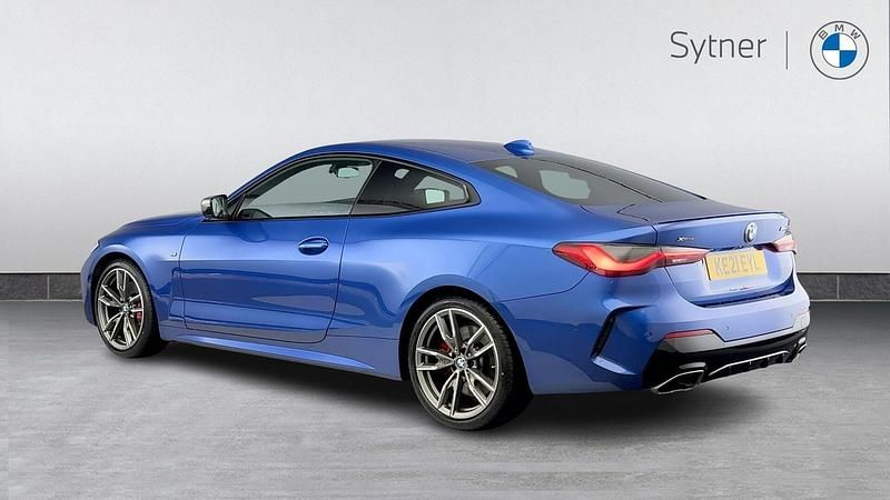 Used BMW M440 M Sport 369 HP (271 kW) 2021 Blue Sedan