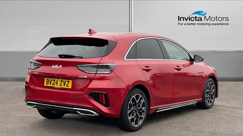 Used Kia Ceed GT-Line 158 HP (116 kW) 2024 Red Hatchback