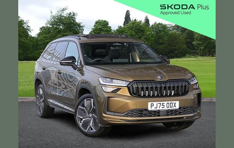 New Skoda Kodiaq SportLine 150 HP (110 kW) 2025 Gold SUV