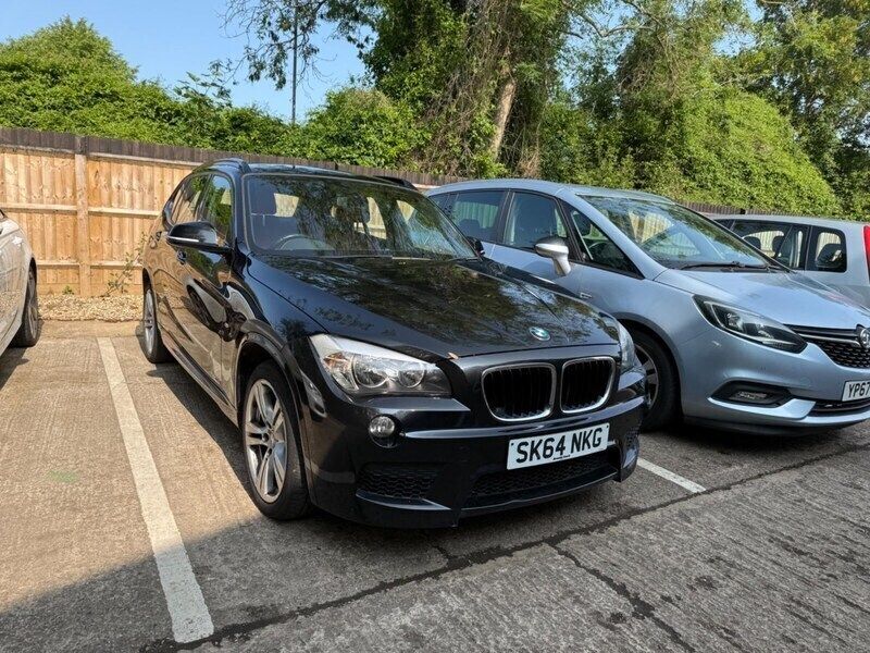 Black Used 2014 BMW X1 M Sport SUV | £5,200 (Fair price) - Image 1/4