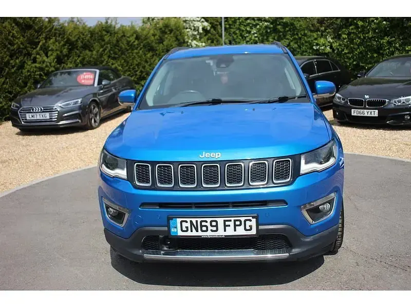 Begagnad Jeep Compass Limited 170 HK (125 kW) 2019 Blå SUV