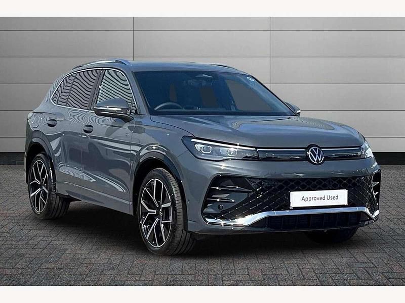 Grey New 2025 VW Tiguan R-line SUV | £36,450 (A bit pricey) - Image 1/4