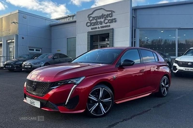 Red Used 2022 Peugeot 308 GTi Hatchback | £16,495 (Fair price) - Image 1/1