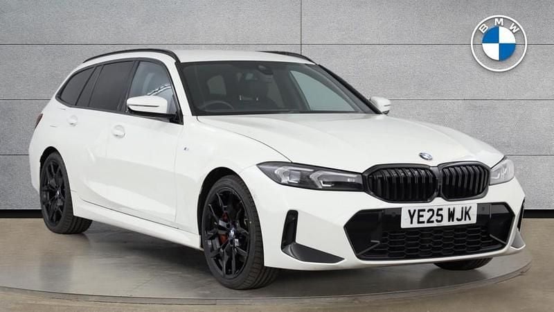 White Used 2025 BMW 320 M Sport Estate | £34,900 (A bit pricey) - Image 1/4