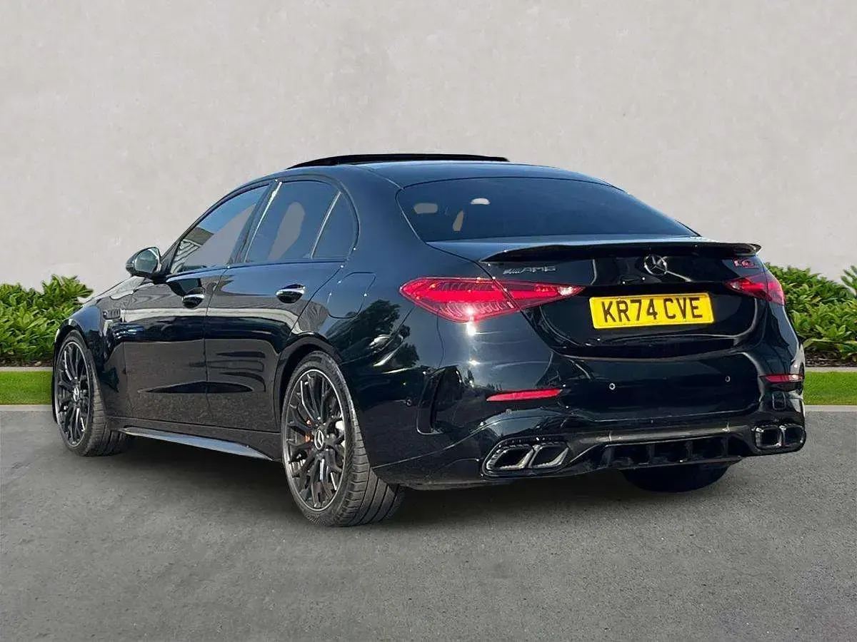 Used Mercedes C63S AMG Edition 2025 Black Sedan