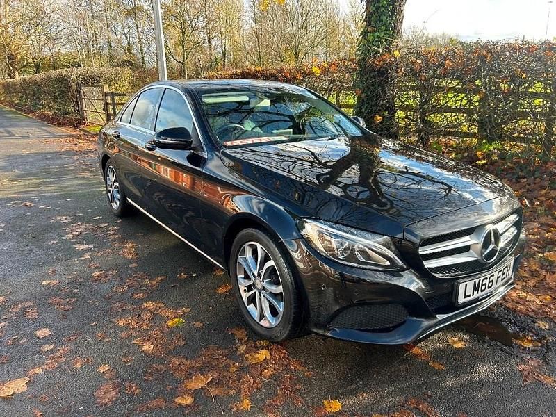 Used Mercedes C220 170 HP (125 kW) 2016 Black Sedan