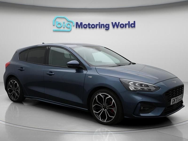 Blue Used 2020 Ford Focus ST-Line X Hatchback | £12,007 (Fair price) - Image 1/4
