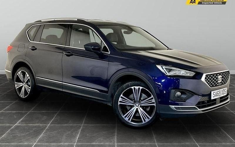 Blue Used 2019 Seat Tarraco 4Drive SUV | £14,995 (Fair price) - Image 1/2