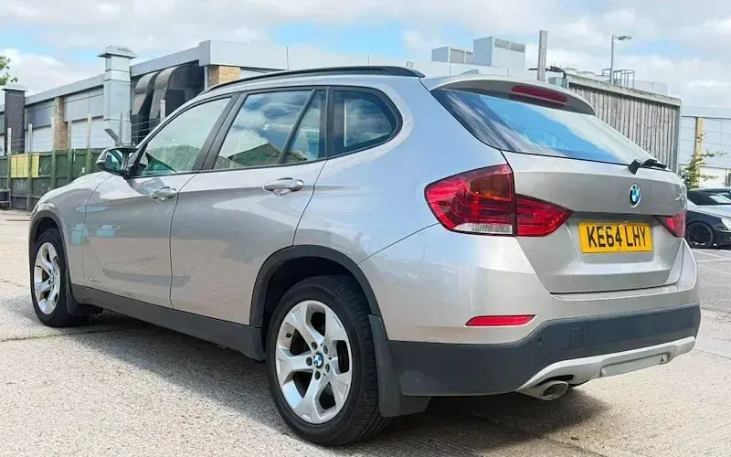 Used BMW X1 Sport Line 184 HP (135 kW) 2014 Silver SUV