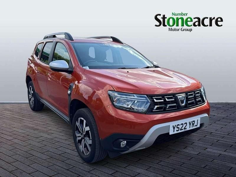 Orange Used 2022 Dacia Duster Prestige SUV | £13,150 (Fair price) - Image 1/4