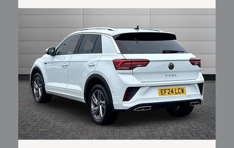 Used VW T-Roc R-line 150 HP (110 kW) 2024 White SUV