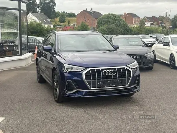 Used Audi Q3 S-Line 150 HP (110 kW) 2022 Blue SUV