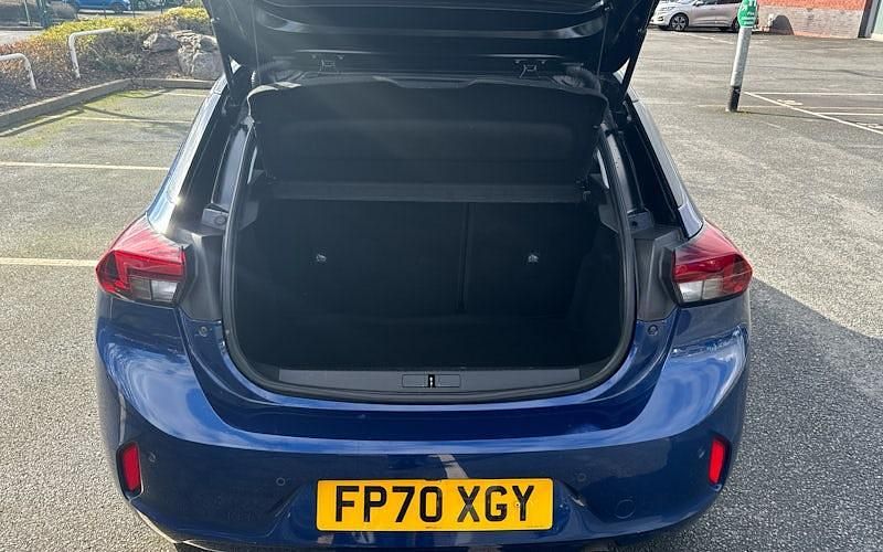 Used Vauxhall Corsa Elite 101 HP (74 kW) 2020 Blue Hatchback