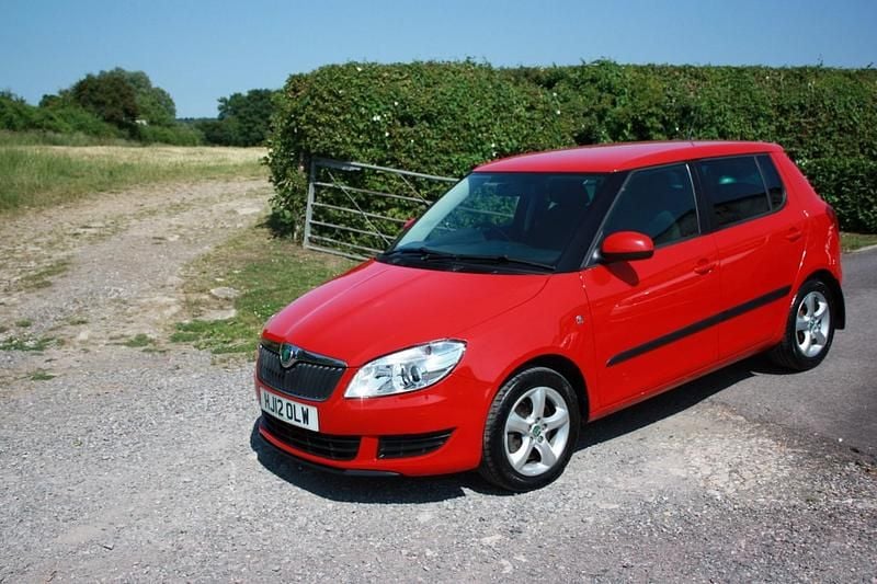 Red Used 2012 Skoda Fabia SE Hatchback | £4,595 (Fair price) - Image 1/4