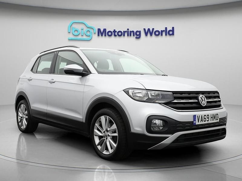 Silver Used 2020 VW T-Cross SE SUV | £10,700 (Good price) - Image 1/4
