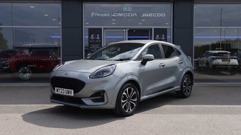 Silver Used 2023 Ford Puma ST-Line Hatchback | £16,948 (Fair price) - Image 1/3