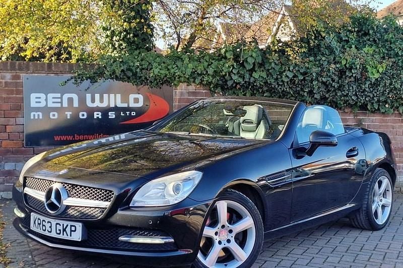Black Used 2014 Mercedes SLK250 Cabriolet | £7,990 (Good price) - Image 1/1