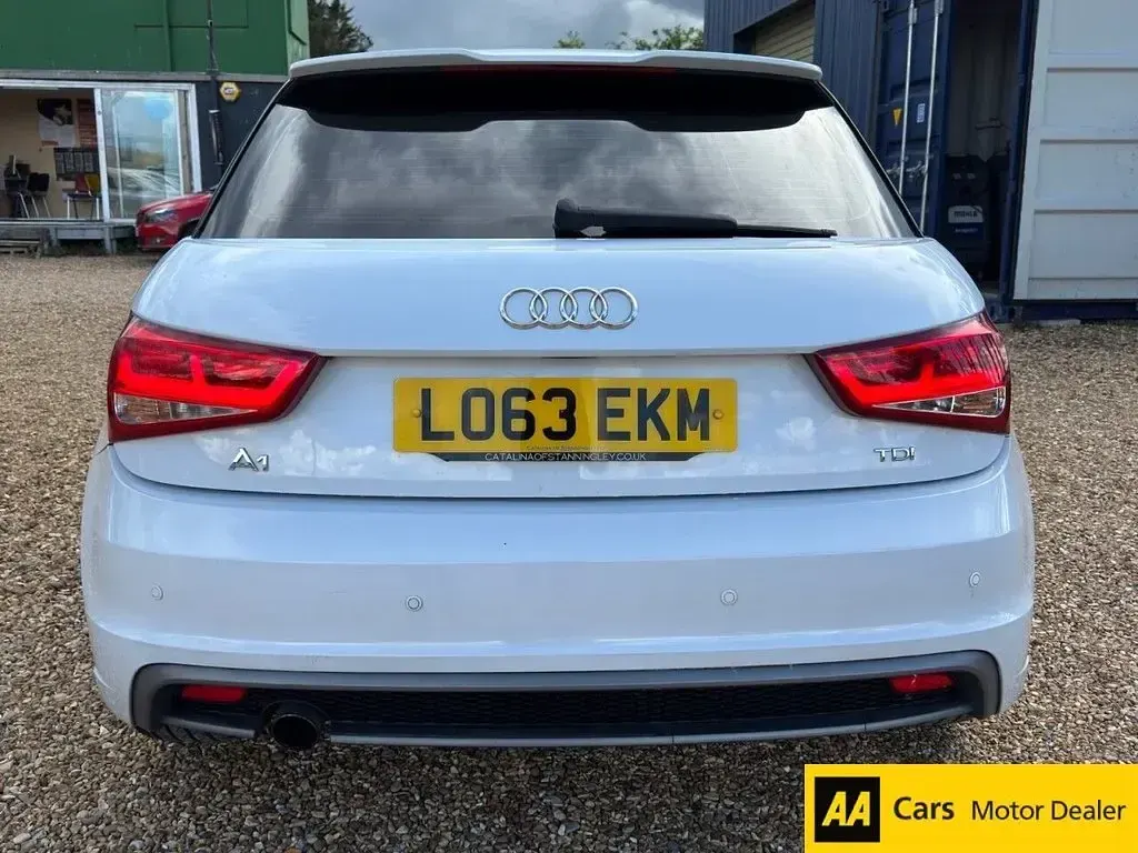 Used Audi A1 S-Line 2014 White Hatchback