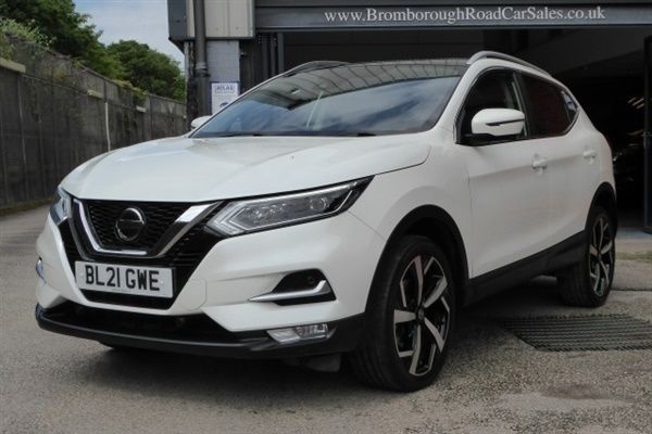 Storm white Used 2021 Nissan Qashqai N-Motion SUV | £17,295 (Fair price) - Image 1/1