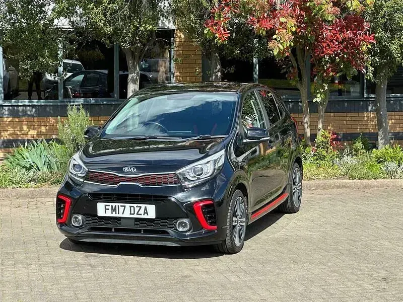 Used Kia Picanto GT-Line 66 HP (48 kW) 2017 Black Hatchback