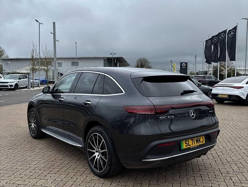 Used Mercedes EQC400 AMG line 300 kW (408 HP) 2022 Grey SUV