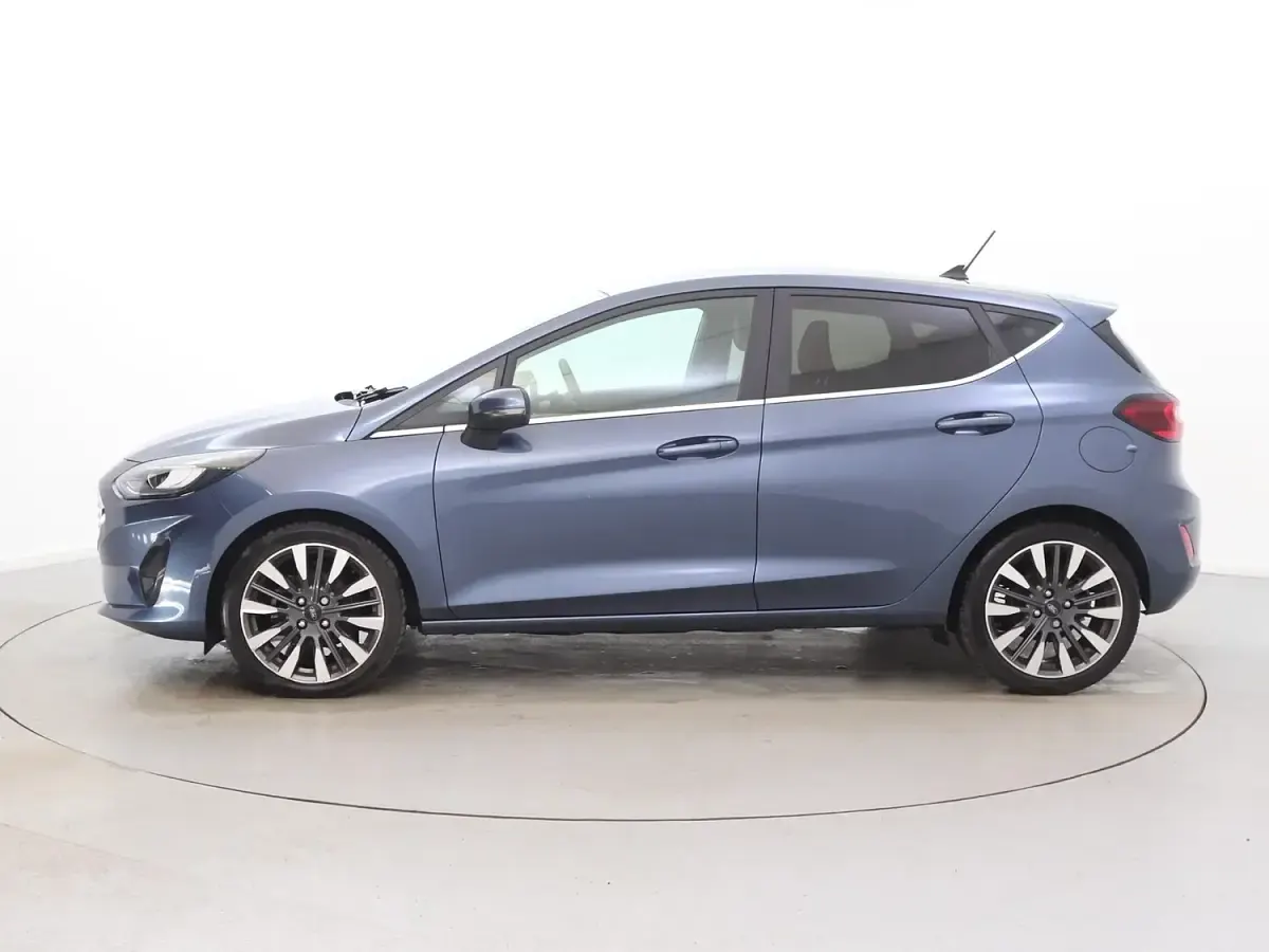Used Ford Fiesta Titanium X 125 HP (91 kW) 2022 Blue Hatchback