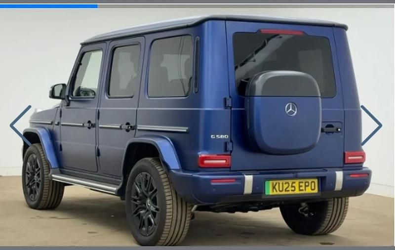 Used Mercedes G580 AMG line 431 kW (587 HP) 2025 Blue SUV