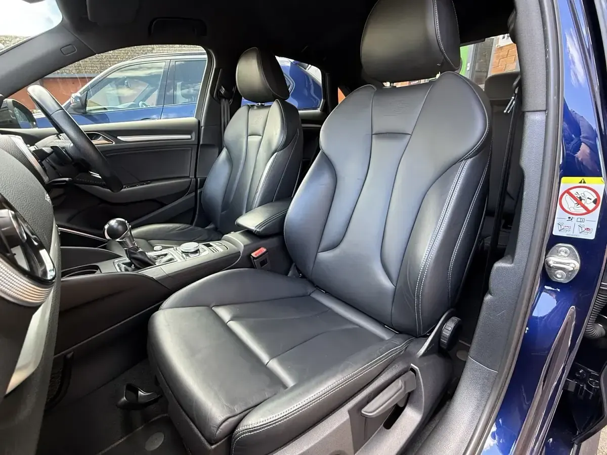 Used Audi S3 Black Edition 2017 Blue Sedan