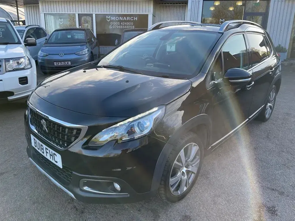 Used Peugeot 2008 Allure 100 HP (73 kW) 2018 Black SUV