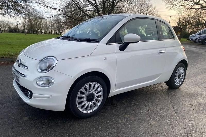 Used Fiat 500 Lounge 69 HP (50 kW) 2020 White Hatchback