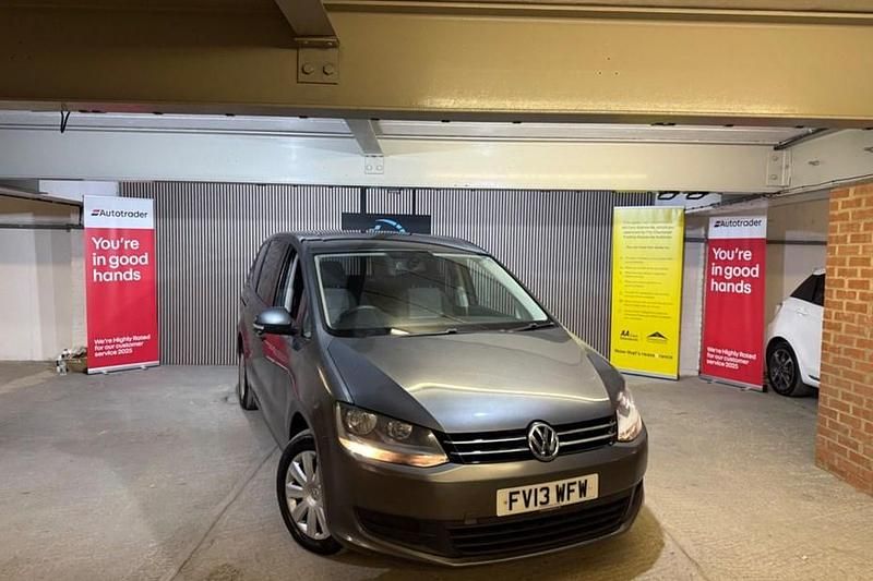 Used VW Sharan S 140 HP (102 kW) 2013 Grey MPV